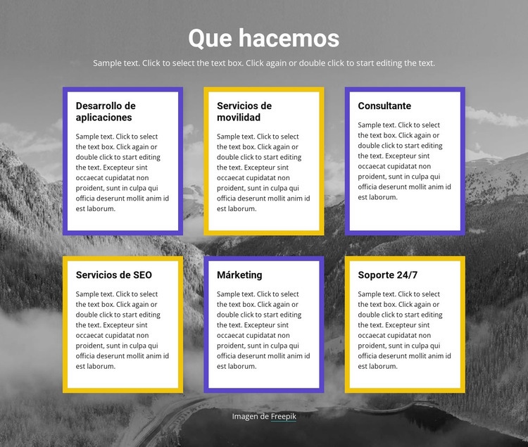 Empresa de tecnología Diseño de páginas web