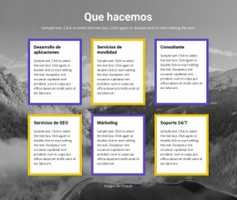 Empresa De Tecnología - Hermosa Maqueta De Sitio Web