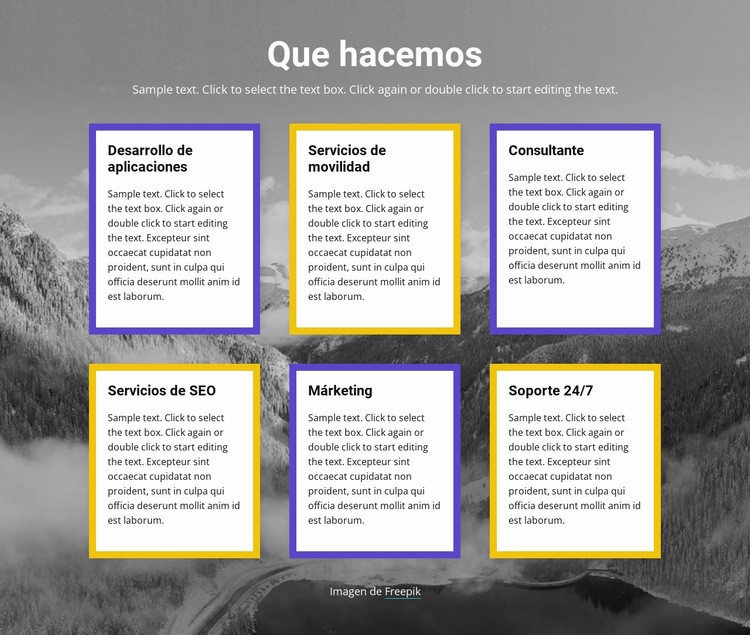 Empresa de tecnología Plantilla HTML5