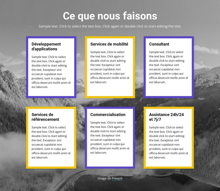 Entreprise technologique Modèle HTML