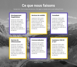 Entreprise Technologique - Superbe Modèle HTML5