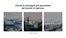 Le Montagne Mi Ispirano - Tema WordPress Definitivo