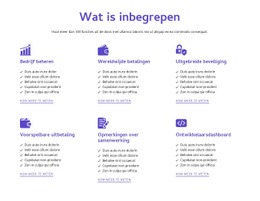 Beste Bestemmingspagina-Ontwerp Voor Wat Zit Erbij