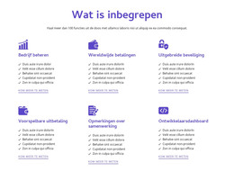 Wat Zit Erbij - Bootstrap-Sjabloon