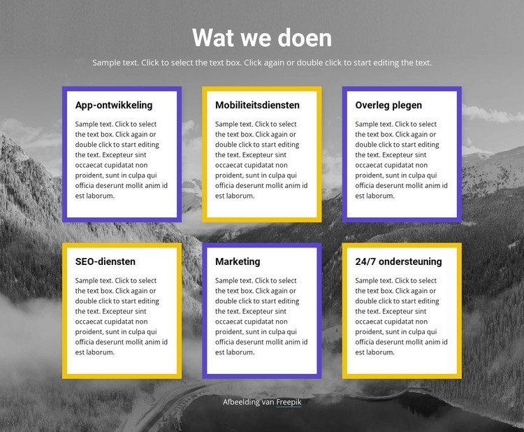 Technologie bedrijf Website ontwerp