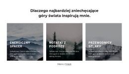 Najlepszy Projekt Strony Internetowej Dla Góry Mnie Inspirują