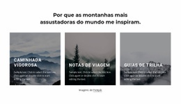 Montanhas Me Inspiram - Projetado Profissionalmente
