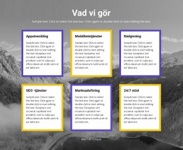 Teknikföretag - Gratis HTML-Mall