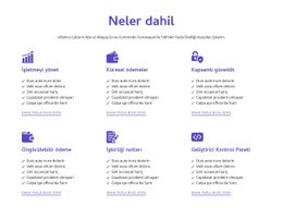 Ne Dahildir - Işlevsellik Web Sitesi Oluşturucu