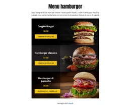 Menu hamburger Modelli HTML5
