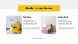 Moderne Meubelen - HTML Website Maker