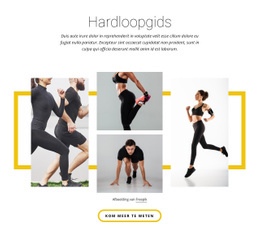 Hardloopgids - Ultiem Website-Ontwerp