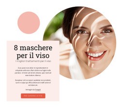 Maschere Per Il Viso - HTML Layout Builder