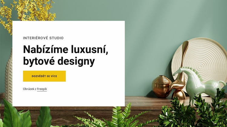 Nabízíme luxusní provedení Webový design