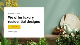 We Offer Luxury Designs Free Css Templates