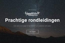 Prachtige Rondleidingen - Responsieve HTML5-Sjabloon