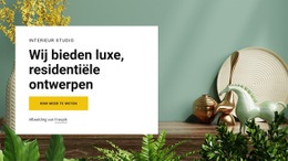 Prachtig Webontwerp Voor Wij Bieden Luxe Ontwerpen