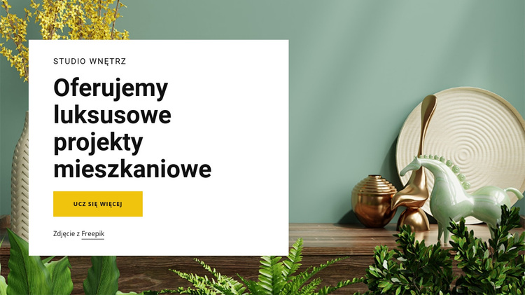 Oferujemy luksusowe projekty Motyw WordPress