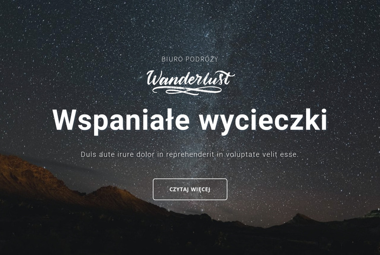 Wspaniałe wycieczki Motyw WordPress