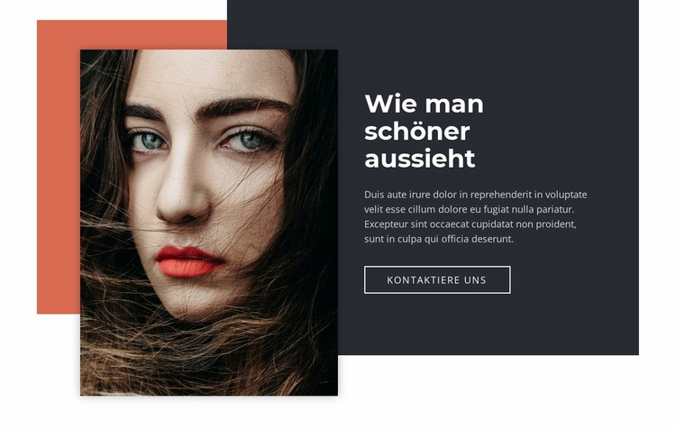 Wie sieht man schöner aus HTML Website Builder