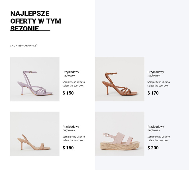 Najlepsze oferty w tym sezonie Motyw WordPress