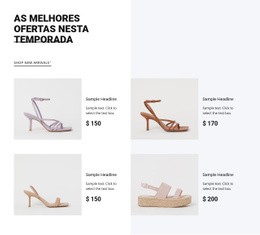 As Melhores Ofertas Nesta Temporada - Design Moderno Do Site