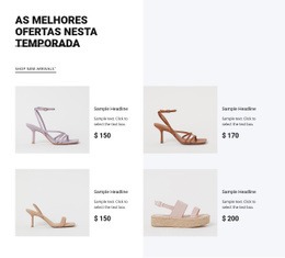 As Melhores Ofertas Nesta Temporada - Modelos On-Line