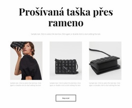 Nová Kolekce Tašek – Prémiový Motiv WordPress