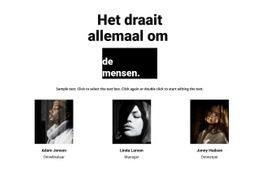 Het Draait Allemaal Om De Mensen