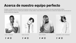 Fuentes, Colores Y Gráficos Personalizados Para Conoce A Nuestros Maestros Estilistas