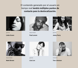 La Historia De Nuestro Equipo - Descarga Gratuita De Plantilla De Sitio Web