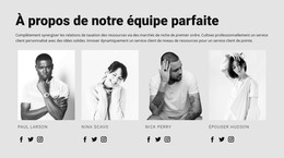 Rencontrez Nos Maîtres Stylistes - Modèle De Site