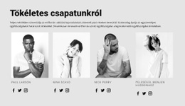 Ismerje Meg Stylist Mestereinket - Webhelysablon