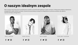 Poznaj Naszych Mistrzów Stylistów - Responsywny Motyw WordPress