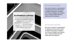 Kierunek Architektoniczny Darmowy Szablon Strony Internetowej CSS