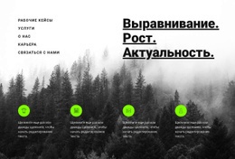 Многоцелевой Шаблон HTML5 Для Знакомство С Услугами