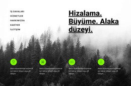 Hizmetlerle Giriş - HTML Şablonunun Indirildiği Site