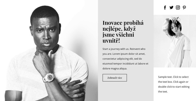 Obchodní inovace Téma WordPress