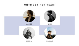Welkom Bij Onze Medewerkers WordPress-Thema