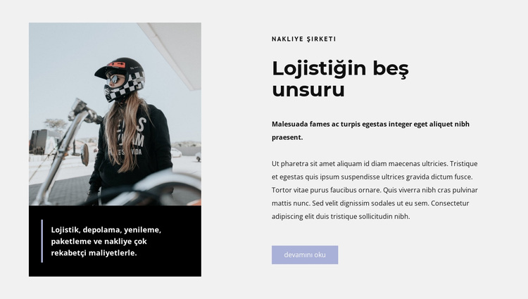 motor yarışçıları WordPress Teması