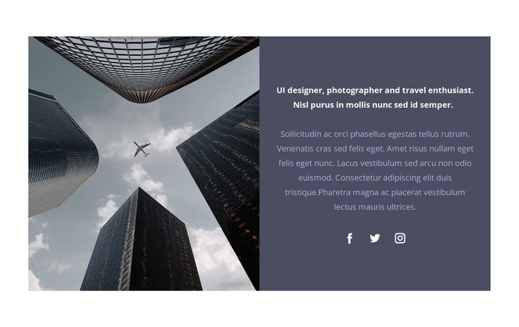 The most modern Web Page Design