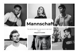 Top-6-Team - Leere HTML5-Vorlage