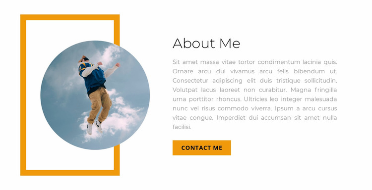 About our creative union Website Mockup