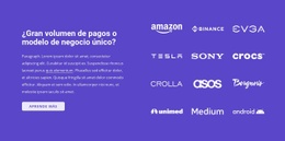 Creador De Sitios Web Multipropósito Para Sobre Nuestros Socios Comerciales