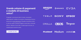 Informazioni Sui Nostri Partner Commerciali - Modello Di Pagina HTML