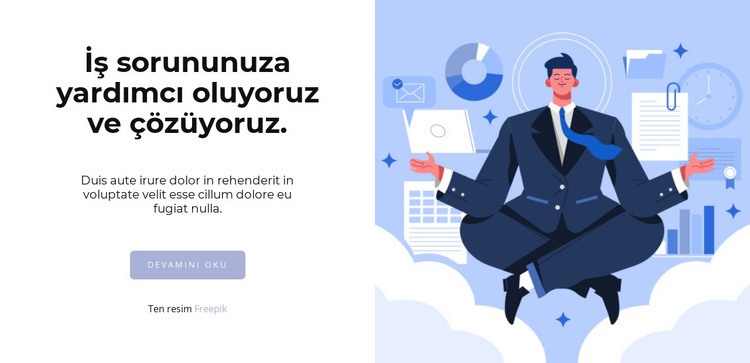 Zor durumlar Web sitesi tasarımı