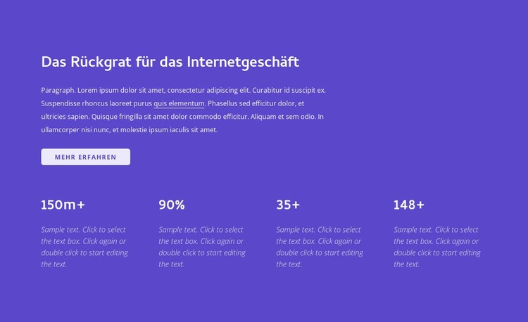 Internet-Geschäft CSS-Vorlage