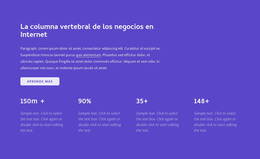 Negocio De Internet: Página De Destino HTML