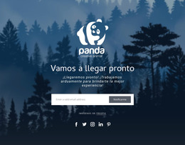 HTML De Arranque Para Próximamente Plantilla