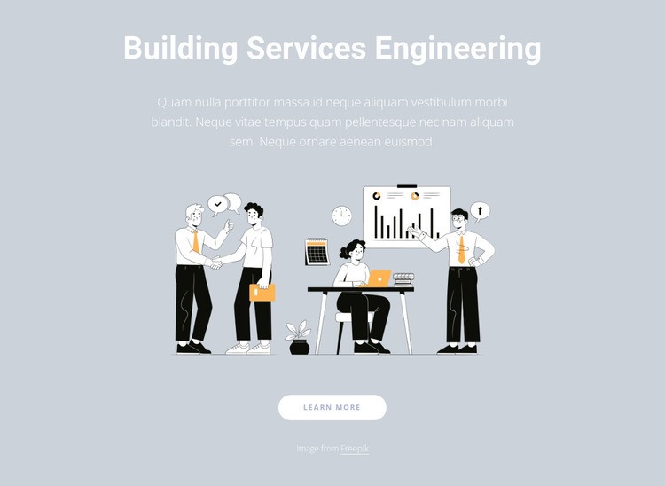 Successful teamwork Homepage Design